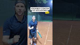 Novo episódio de “Jogando Contra os Seguidores” 🔥🎾 #tennis #tenista #desafio #esporte #tenisamador