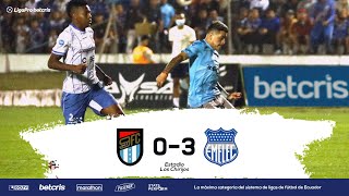 9 de Octubre 0 - 3 Emelec | Partido Completo | LigaProBetcris