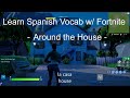 Spanish House Vocabulary Challenge