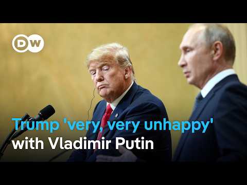 YouTube video thumbnail: How Does Putin React to Trump's 50-day Ultimatum?