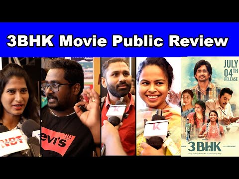 3BHK Movie Review | 3BHK Movie Public Talk | 3BHK Review