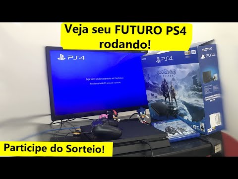 Testando o SEU PS4, participe do sorteio aqui do canal, saiba como (E rodando GOW ragnarok)