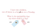 Probability Puzzles and Gender Assumptions