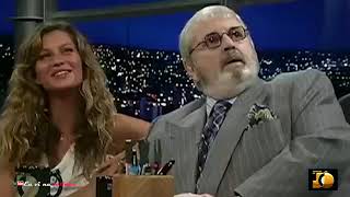 Gisele Bündchen vai no Programa do Jo mas quem rouba a cena é sua cadelinha entrevista hilaria