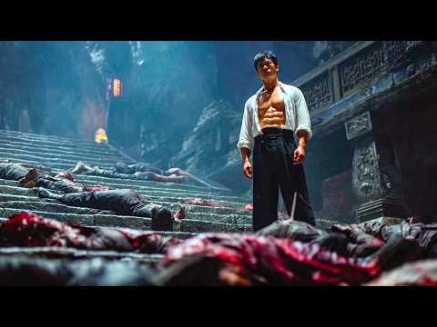 動作電影：男人以一當百血虐囂張黑幫，拳拳到肉打得對面滿地找牙！#功夫 #動作