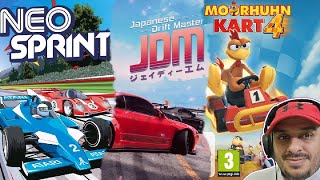 ثلاث ألعاب سيارات ( سباق الدرفت الياباني Japanese Drift Master 🏎️ + سباق الدجاجات 🐔 + نيو سبرينت 🚘) 