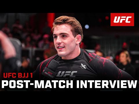 Andrew Tackett Post-Match Interview | UFC BJJ 1