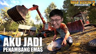 Aku JADI PENAMBANG EMAS PROFESIONAL!! SUSAHNYA GA MASUK AKAL!! - Gold Mining Simulator 2