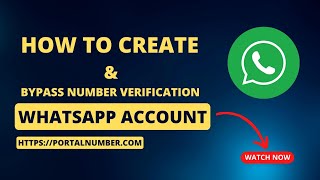 How to create WhatsApp Account & Bypass Number Verification | Non VoIP
