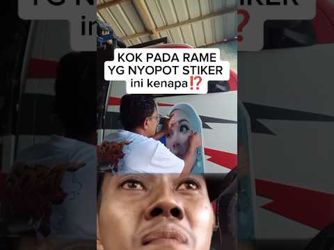Stiker fauzana kok di copot pak❗