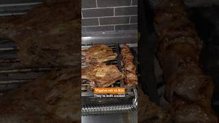 Τεστ ψησίματος μπριζόλες vs κοντοσούβλι #bbq #test #grilling #charcoal #pork #steak #howto #ψησιμο