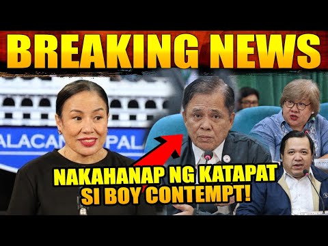 BOY CONTEMPT NG KAMARA REP. PADUANO NAKAHANAP NG KATAPAT! ATTY. TRIXIE 'YOU DON'T SCARE US!HAHARAPIN