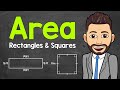 Finding the Area of Rectangles and Squares