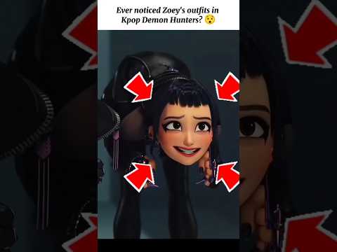 Is Zoey REALLY obsessed with Turtles? 😂 | Kpop demon hunters #shorts