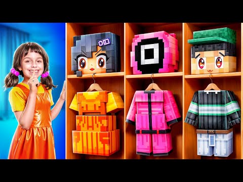 De Nerd a Boneca GIGANTE do Round 6 no Minecraft!