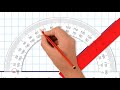 Measuring and Drawing Angles with a Protractor