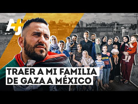 Una familia separada entre México y Gaza | @ajplusespanol