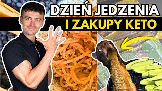 Mój Dzień Jedzenia i Zakupy KETO Zawodnika *WNBF, FULL DAY OF EATING