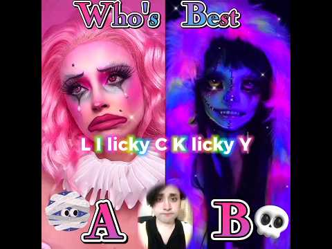 Crazy Clown Halloween Makeup challenge #shorts #tiktok #viralvideos #trending #duet #hallowen