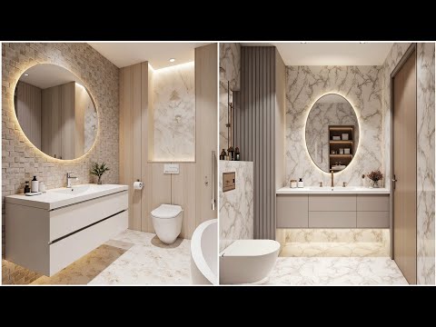 200 Best Small Bathroom Design Ideas 2025 | Modern Bathroom Tile Designs | Bathroom Washbasin Ideas