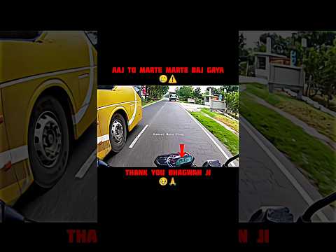 Aaj To Marte Marte Bach Gaya 🥹🙏 #bikerider #motovlog #racing #superbike #ninjazx10r #aura