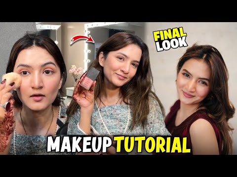 Rabia Ny Saara Makeup Kharab Kar Diya 😩💄 | Eid Look Makeup Tutorial 🌙✨ | Hira Faisal | Sistrology.