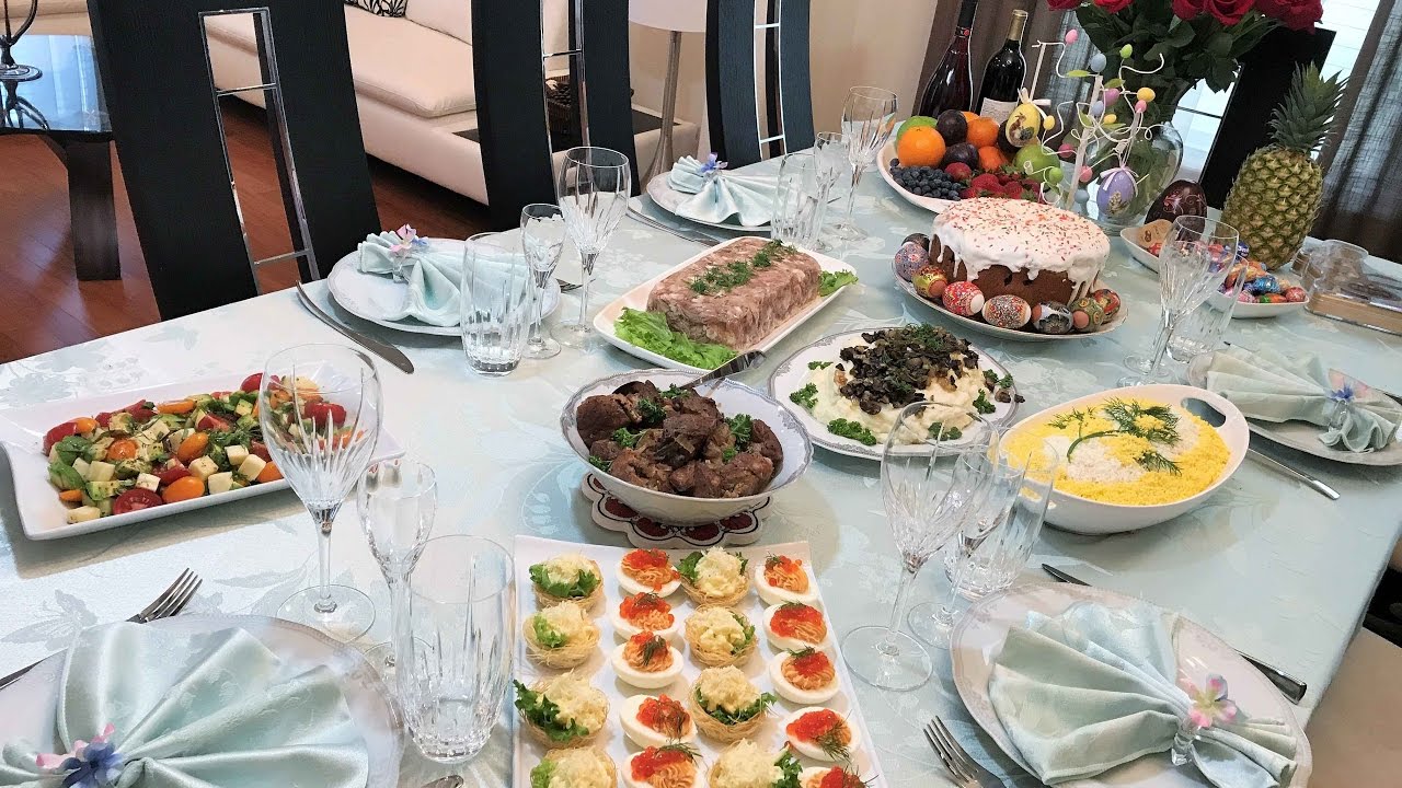 Мой Пасхальный Праздничный Стол. С ПРАЗДНИКОМ СВЕТЛОЙ ПАСХИ!