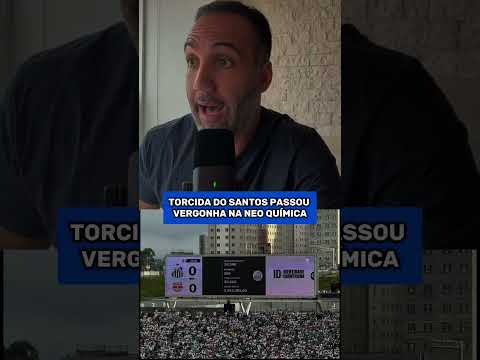 Que vergonha santistas! #futebol #santos