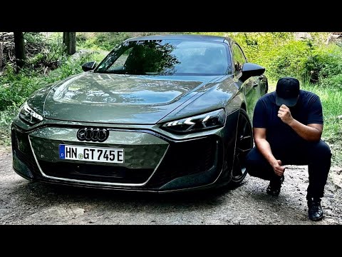 New Audi RS e-tron GT Performance | Launch Control | Autobahn | Track | Frankfurt 2024