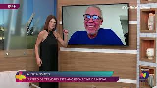 Alerta sísmico: tremores deste ano estão acima da média?