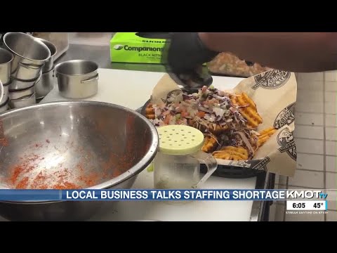 YouTube video thumbnail: North Dakota Restaurant Industry Impacted by Staffing Issues