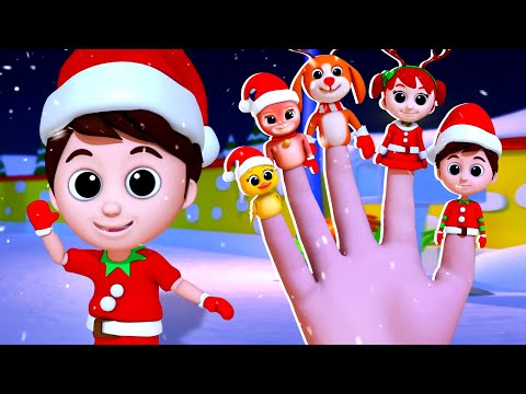 Christmas Finger Family Song, Xmas Cartoon Videos and Nursery Rhymes for Kids