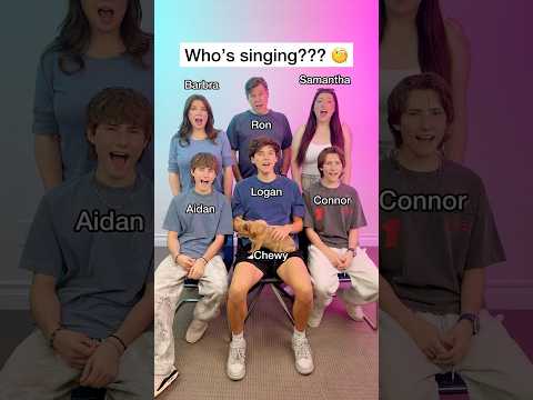 Guess who’s singing?!? 🤔🎤#kpopdemonhunters #golden #huntrix #singing #fyp #sharpefamilysingers