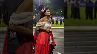 Bella Cachiporrista Salvadoreña#reeldecachiporristas #baileslatinos #belleza #viralreelsシ