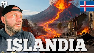 ISLANDIA - Miasto widmo po ERUPCJI WULKANU… Lawa wlała się do miasta - SZOK! (Grindavík)