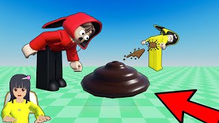 Yuta, Mio Dan Baby Celine Poop Paling Besar Sampai Meletus || ROBLOX