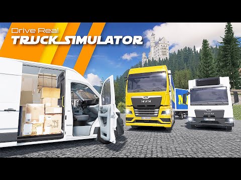 PRIMEIRA GAMEPLAY do NOVO JOGO de CAMINHÕES REALISTA – Drive Real Truck Simulator