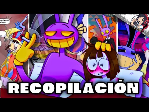 🔴RECOPILACIÓN DE POMNI Y JAX 🌀Fandub Español🌀The Amazing Digital Circus - Comics (Jax x Pomni)