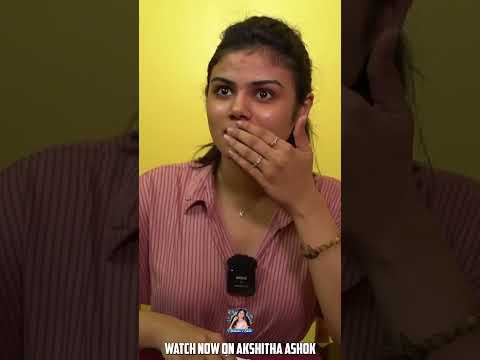 Briyani ya illa Thakkalai Saadhama ?😂 | Akshitha Ashok #shorts