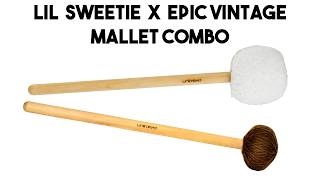 Unlimited - Lil Sweetie & Epic Vintage Mallet Combo for Gongs 16" and Up | Gongs Unlimited