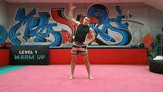 01-1 - Static Warm Up Muay Thai and Kickboxing at home 1