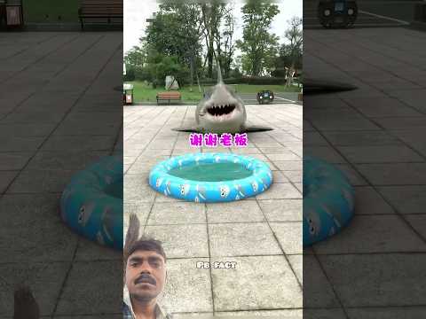 Machali ka Garmi ￼ #godzilla #funny #bhoot #underworld #hulk #knowledge #new #shark #trending