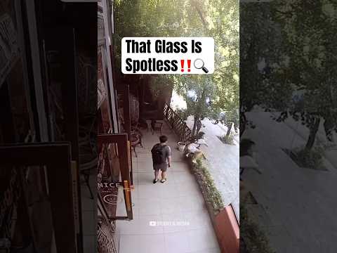 That Glass Is Spotless โผ๏ธ๐ #funny #shorts #youtubeshorts