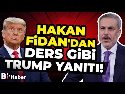 Hakan Fidan'dan Ders Gibi Trump Yanıtı! O Soruya Bakın Ne Cevap Verdi?