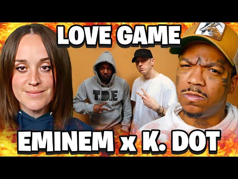 BEST COLLAB EVER?! | Eminem & Kendrick Lamar - Love Game (Reaction)