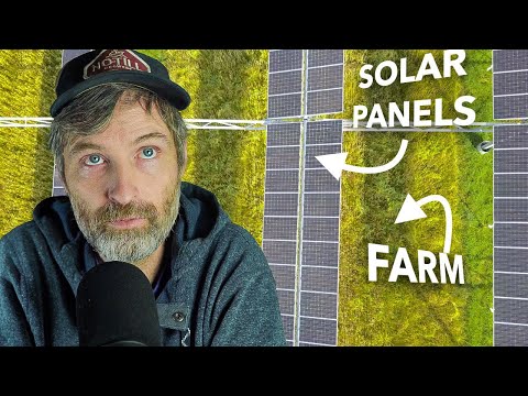 Solar Panels on Farms + The Market Garden in The Dead of Winter