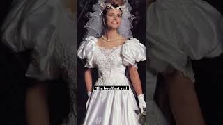 100 years of wedding veil styles