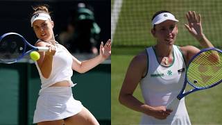 Linda Noskova vs Elise Mertens / Wimbledon QF 2026