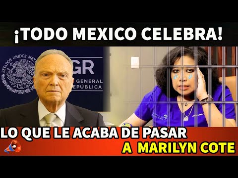 ¡TODO MEXICO CELEBRA! LO QUE LE ACABA DE PASAR A MARILYN COTE