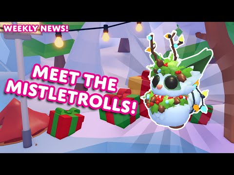 ⛄ LEGENDARY MISTLETROLLS TO COLLECT! ⛄ Partridge Pet, Frostclaw Level 2 and MORE in Adopt Me!